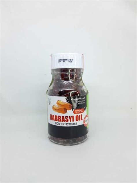 HABBASYI OIL HNU Kapsul Minyak Habbatussauda Isi 210 Kapsul Original