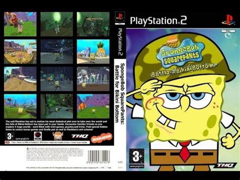 SpongeBob SquarePants Battle For Bikini Bottom PS2 Gameplay YouTube