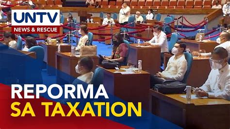 Reporma Sa Taxation At Pang Ekonomiya Isusulong Ng Kamara Youtube