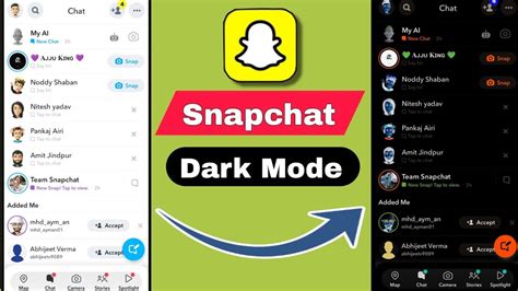 Snapchat Dark Mode Android Snapchat Dark Mode Dark Mode Snapchat