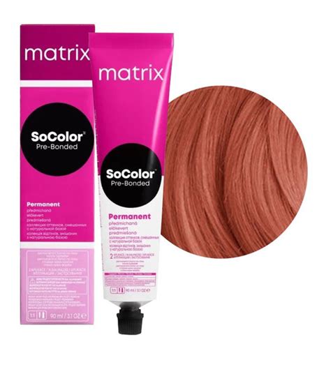 Краска для волос Matrix SoColor Pre Bonded 7CG блондин медно золотистый