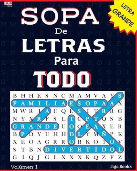 Sopa De Letras Para Todo By Jaja Jaja Books Spanish Paperback Book Eur 2064 Picclick Fr