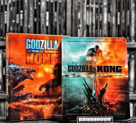 K Godzilla Vs Kong Manta Lab Steelbook Single Lenticular Acheter