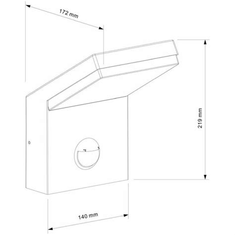 Deko Light Wandaufbauleuchte Tucanae Motion 18 W 3000 K Grau 110