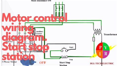 Start Stop Station Wiring Diagram