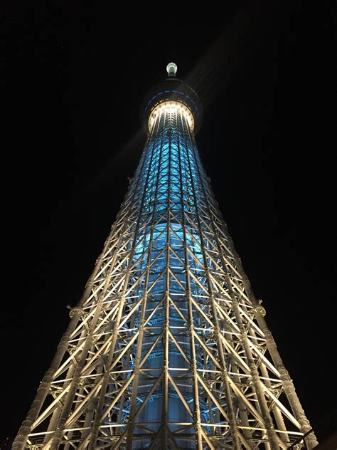 Tokyo Skytree at night! : r/japanpics