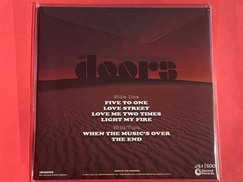 The Doors When The Musics Over 1 Lp Ed Limitada Y Numerada