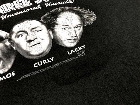 Vintage 1995s The Three Stooges 3 Stooges Moe Curly Gem