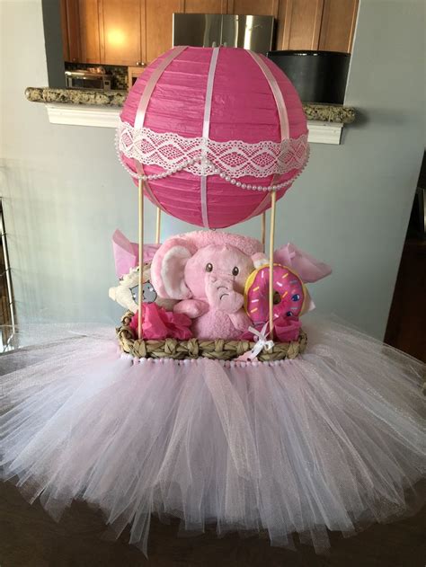 Hot Air Balloon Baby Shower Basket In 2024 Hot Air Balloon Baby Shower Hot Air Balloon