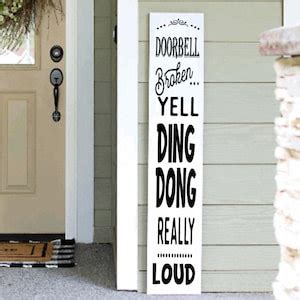 Funny Porch Sign Get Off My Porch Funny Sarcastic All Season Porch Sign