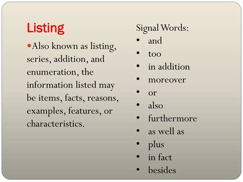 Ppt Recognizing Text Patterns Of Organization Powerpoint Presentation Id 4753014