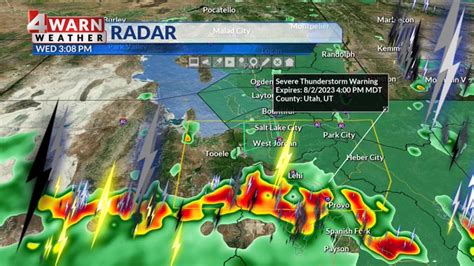 BREAKING: Severe thunderstorms, flooding expected across Utah