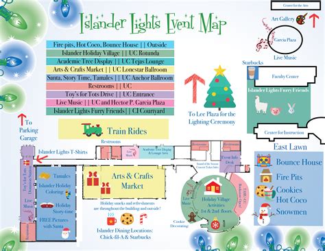 Event Information and Map | Islander Lights | Student Activities ...