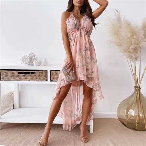 Robe Fleurie Rose Poudre Lady Fleurie