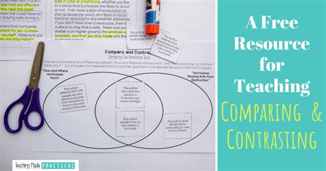 Compare and Contrast Activities, Tips, Ideas, and More for 3rd, 4th ... 