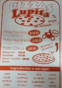 Pizzas Lupita Hermosillo Sucursales