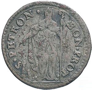 Coin Bolognini Pius Vi Italian Papal States Bologna Wcc Km