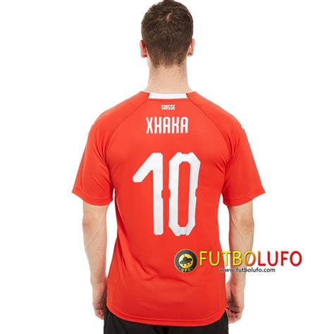 Nueva Camiseta De Suiza Xhaka Equipacion Tailandia