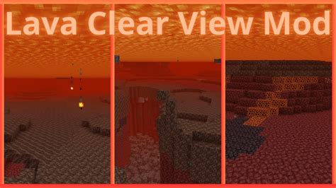 Lava Clear View Mod Veja Sob Lava Youtube