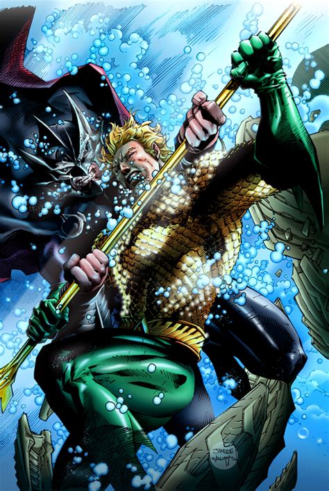 Aquaman Vs Ocean Master By Sambis On DeviantArt