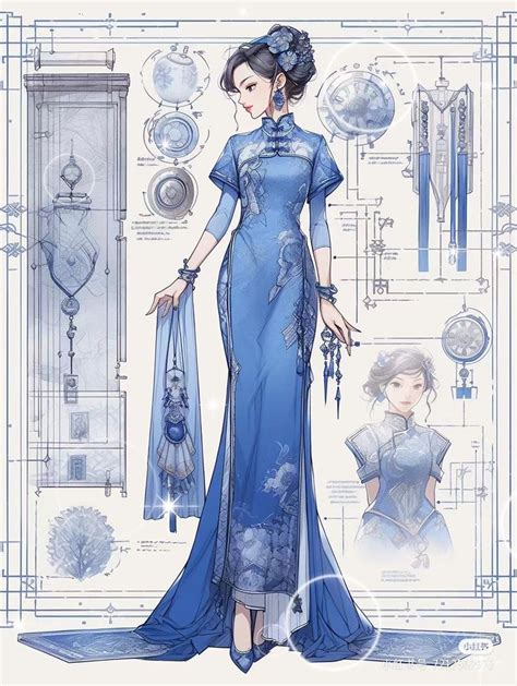 Épinglé par jinya Phạm sur cổ trang Robe fantaisie Mode vetement Bd art