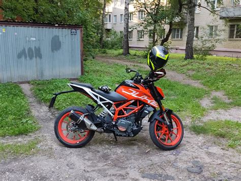 Купить б у KTM 390 Duke инжектор 6 передач в Королёве оранжевый naked bike 2018 года по цене