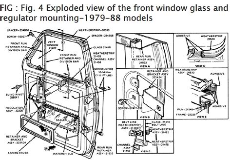 Car Door Parts Names Diagram