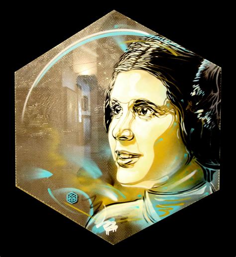 Paris C215 Princesse Leia Expo Emc² Au Musée Des Arts Flickr