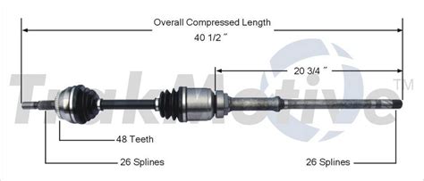 Volvo Cv Axle Shaft Front Passenger Side Aftermarket Vo