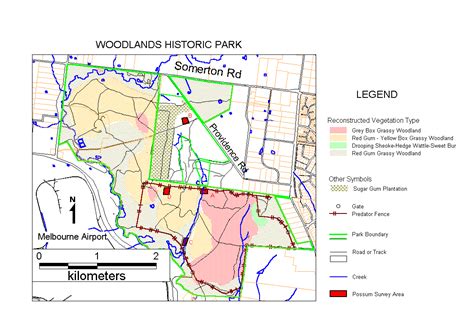 Woodlands County Map