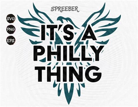 Its A Philly Thing Svg Png Eagles Png Eagles Team Svg Sports Cricut