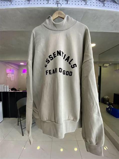 Fear Of God Essentials Fw23 Dusty Beige Hoodie Aftermarket