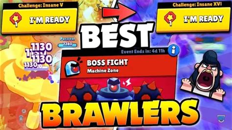 How To Beat Boss Fight Best Brawlers Tips Insane Cleared Brawl