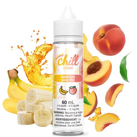 Banana Peach By Chill Twisted E Liquid Morden Vape Superstore And Bongs Morden Vape Superstore