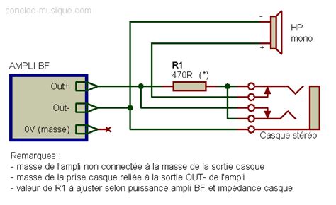 Electronique Realisations Ajout Prise Casque