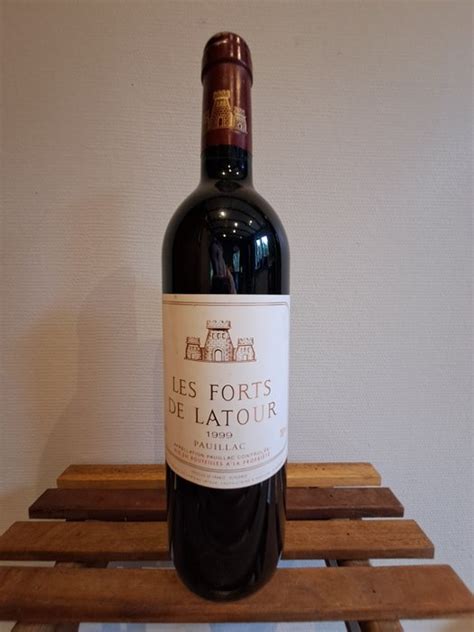 1999 Les Forts De Latour 2nd Wine Chateau Latour Pauillac 1 Bottle