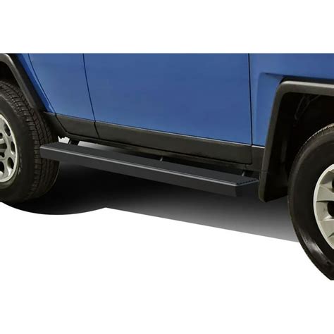 Aps Running Boards 5 Inches Matte Black Compatible With Toyota Fj