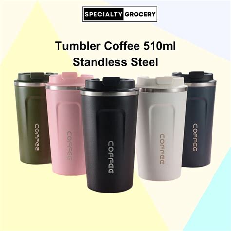 510ml Thermos Tumbler Flask Cup Coffee Tea Tahan Panas Sejuk Hot Cool Large Capacity
