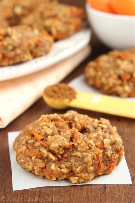 Healthy Carrot Cake Cookies