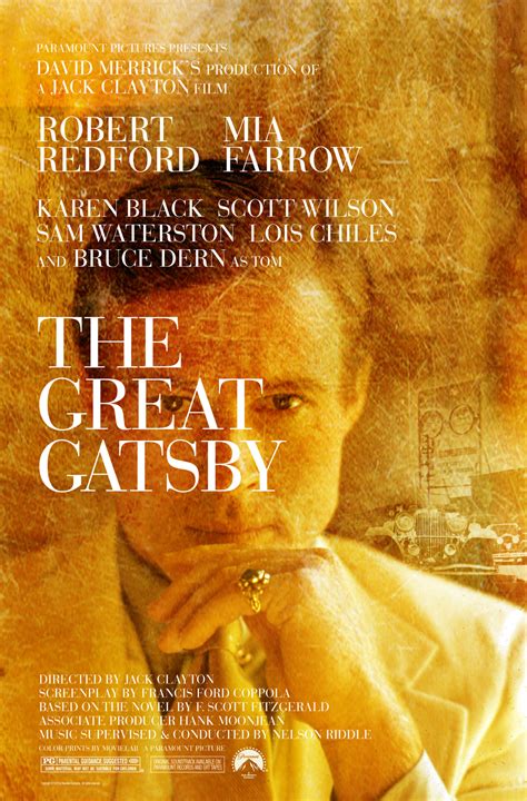 The Great Gatsby Movie Poster 1974