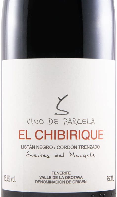 2015 Suertes del Marqués El Chibirique Tenerife tinto