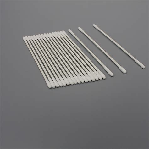 Dust Free Disposable Double Tiped Cotton Swab For Cleanroom