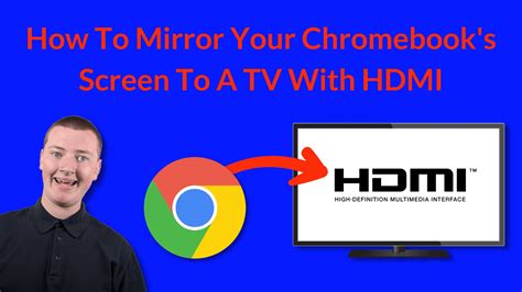 How To Mirror Your Chromebook S Screen To A Tv With Hdmi Tech Time With Timmy