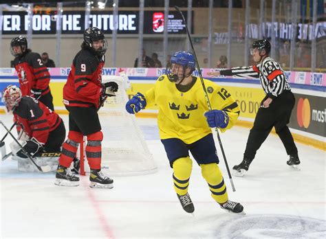 IIHF - Gallery: Canada vs Sweden - 2023 IIHF Ice Hockey U18 World ...