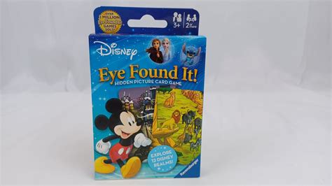 Disney Eye Found It!: Hidden Picture Card Game Review - Geeky Hobbies