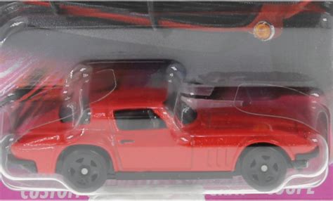 Miniature Chevrolet Corvette Hot Wheels C Stingray Rouge Rapide Furious Voiture