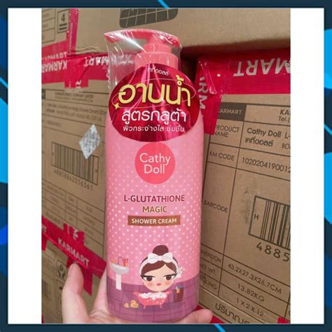 Hàng Chính Hãng Sữa Tắm Trắng Da Cathy Doll L Glutathione Magic