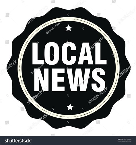 Local News Stamp Sign Seal Logo Stock Vector (Royalty Free) 588773930 | Shutterstock