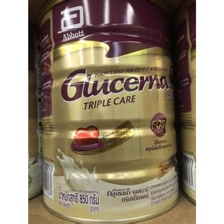 Glucerna SR triple care 850 g กลเซอนา เอสอาร ทรปเปลแคร 850 กรม