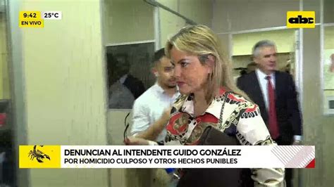 Video Denuncian Al Intendente Guido Gonz Lez Por Homicidio Culposo Y